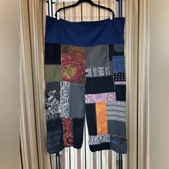 Patchwork pants - Picture 3 of 15